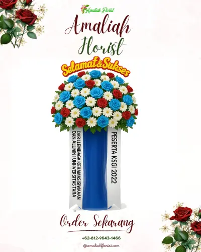 Standing Flower di Sudajaya Hilir